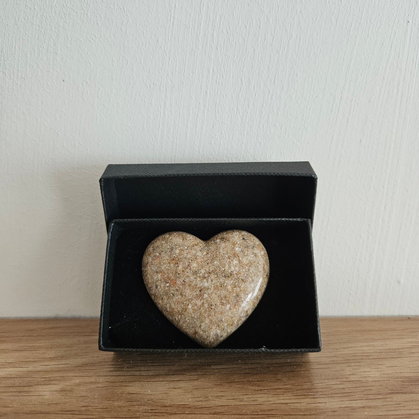 Epoxy Herinneringshart plat – Met As of Haartjes