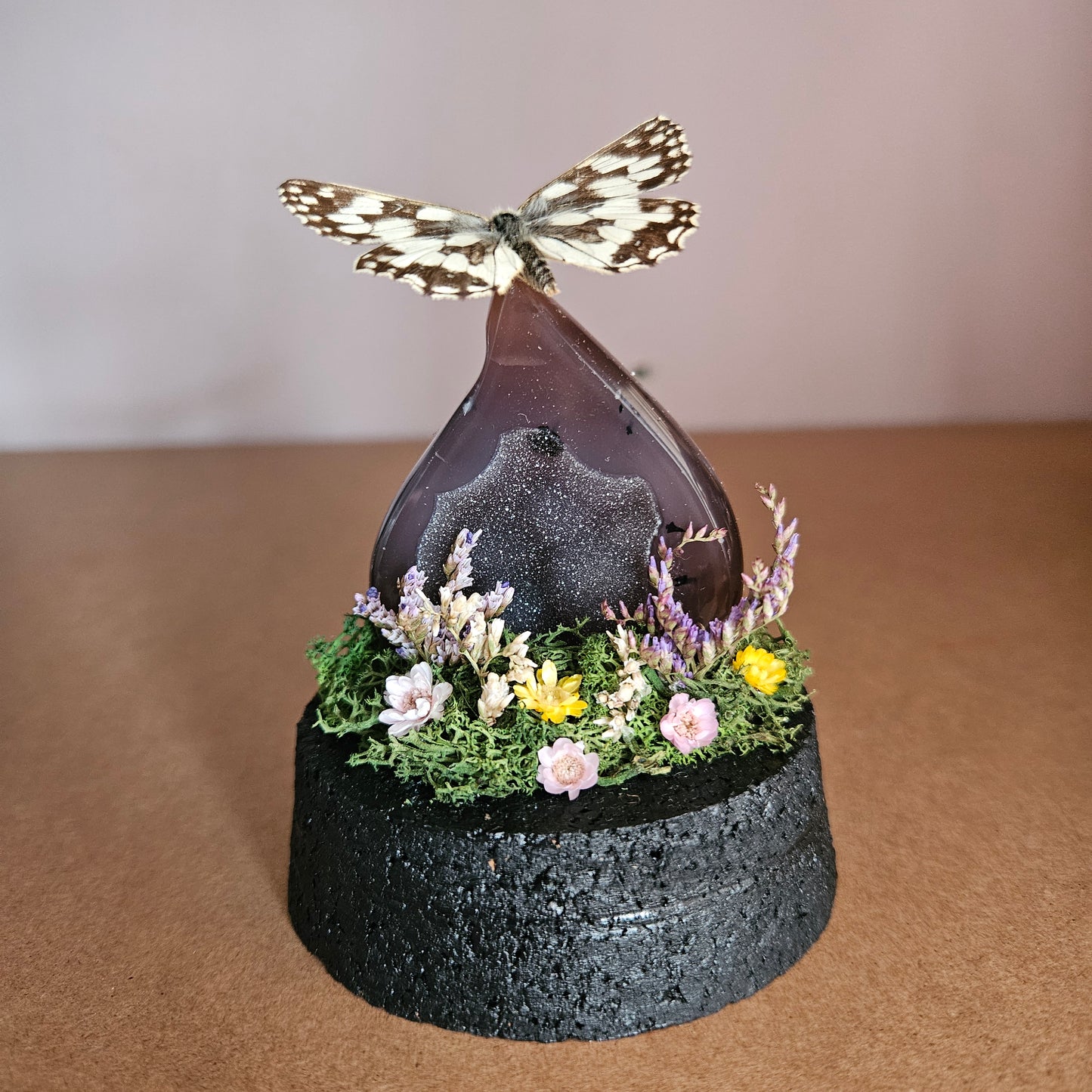 Vlinderstolp: Agaat met dambordje